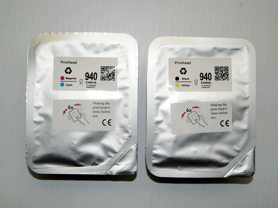 940 PRINTHEAD BLACK / YELLOW/MAGENTA/CYAN C4900A for HP OfficeJet Pro 8500 8000 - Image 1 of 1