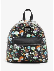 Nickelodeon Invader Zim All Over Placement Characters Mini Backpack NWT - Picture 1 of 4