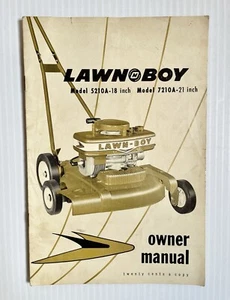 Vintage Lawn-Boy Model 5210A & 7210A Lawn Mower Owner's Manual - Picture 1 of 5