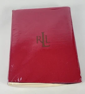 NIP - Ralph Lauren WAITSFIELD Red Geometric OBLONG Tablecloth 60 x 120 - Picture 1 of 6