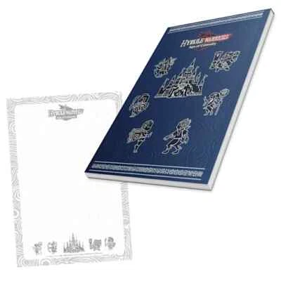 The Legend of Zelda Hyrule Warriors Age of Calamity MyNintendo Notepad Notebook  - Image 1 of 4