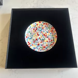 DAMIEN HIRST Small CURRENCY 7 Inch Plate In Presentation Box - Picture 1 of 5