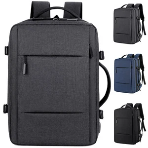 Men Women Backpack Business Travel Laptop Bag Business Shoulder Bag / USB Port - Picture 1 of 33