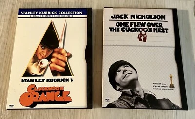 A Clockwork Orange & One Flew Over The Cuckoo’s Nest DVD - Image 1 of 2