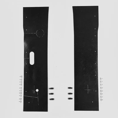 Dodge Truck 72-81 4WD W series Engine Well Frame Rail Splash Shields Seals DMT - Изображение 1 из 2