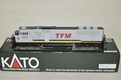 HO scale KATO EMD SD70MAC locomotive train TFM Mexico Ry 1634 - Image 1 of 2
