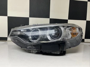 2014 2015 2016 2017 bmw 4 series left headlight used oem complete A01 - Picture 1 of 15