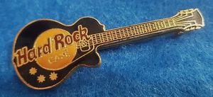 GUITARRA RARA MORTON COLVER NO CITY NAME NEGRA GIBSON LES PAUL PIN Hard Rock Café - Imagen 1 de 2