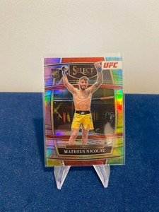 2022 SELECT UFC CONCOURSE ROOKIE TIE-DYE MATHEUS NICOLAU RC /25