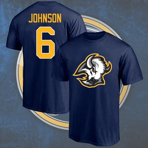 NEW! Erik Johnson #6 Buffalo Sabres Player Number T Shirt S-3XL Cover