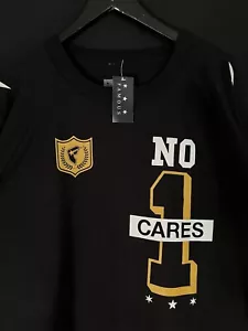 RARE Famous Stars And Straps No 1 Cares Raglan Shirt NWT 3 XL Travis Barker 182 - Picture 1 of 9
