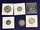 Lot of 6 World Silver Coins Germany, Canada, Australia Most 1930s