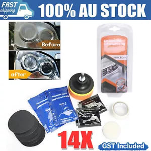 Headlight Restoration Kit Car Lens Lamp Cleaner Sanding Repair Tools Heavy Duty - Picture 1 of 12