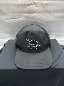 Vintage Camel Snapback Hat Cap Black Joe Promotional 00's Adjustable - Picture 1 of 7