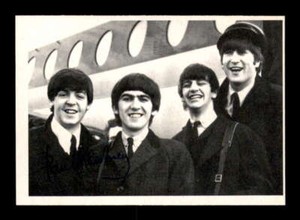 1964 Topps Beatles B and W #123 John Paul George Ringo   EXMT X2605201