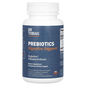 Prebiotics, Digestive Support, 30 Capsules