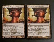 MTG 2x Rix Maadi, Dungeon Palace Moderate Play