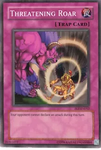 Threatening Roar - CRIMPED Unlimited Flaming Eternity FET-EN052 - YGO Card V45 - Picture 1 of 3
