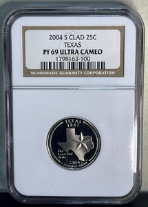 2004-S 25C PCGS PR69DCAM - Clad Texas Quarter - Picture 1 of 2