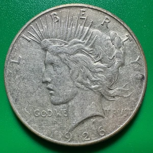Dólar de plata Peace 1926-S - Imagen 1 de 10