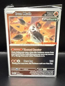 Pokémon Iron Moth 028/182 Paradox Rift GameStop Promo SEALED - Picture 1 of 4