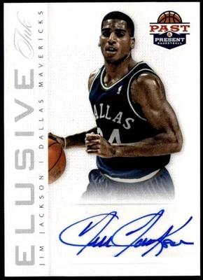 2012-13 Panini Past & Present #21 Jim Jackson Elusive Ink Auto E1 - Image 1 of 2