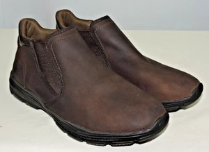 Skechers Men's Shoes Ghete Garton Keven Office Shoes Brown High Top Size 8.5 US - Picture 1 of 12