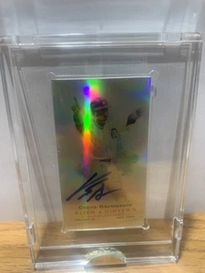 2007 eTOPPS Allen & Ginter Milestones #10 Curtis Granderson Autograph 549/999 - Picture 1 of 3