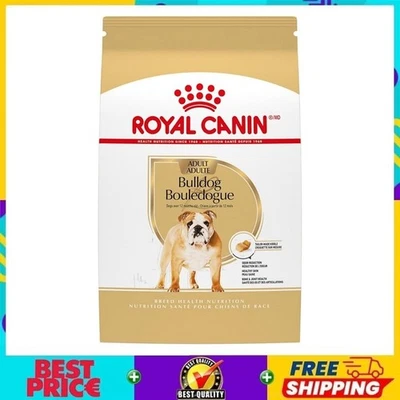 ⚡SALE! Royal Canin Breed Health Nutrition Bulldog Adult Dry Dog Food, 30 lbs - Image 1 of 4