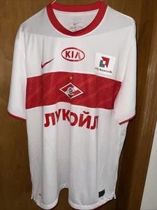 NIKE DRI FIT SPARTAK MOSCOW AUTHENTIC SOCCER ⚽️ XL JERSEY(B74) - Picture 1 of 14