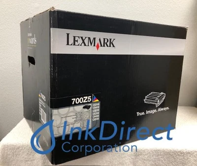 Genuine Lexmark 70C0Z50   700Z5 Imaging Kit Black & Color - Image 1 of 4