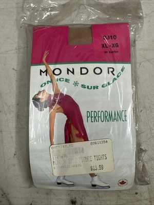 MALLAS DE PATINAJE ARTÍSTICO MONDOR 3310 XL-XG Performance bronceado semi opaco Foto 1 de 4