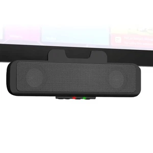 USB Speaker Bar (CA-2890) – Stereo USB Powered Speaker, Easily Clamps to Moni... - Picture 1 of 8