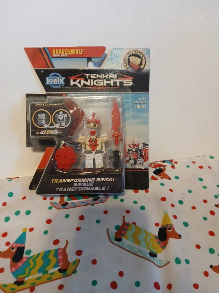 NEW IONIX Tenkai Knights BRAVENWOLF Mini Figure 10001 - Image 1 of 2