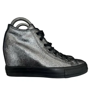 CONVERSE Chuck Taylor All-Star Shoes Women Size 7 Lux Hi Hidden Heel Wedge - Picture 1 of 5