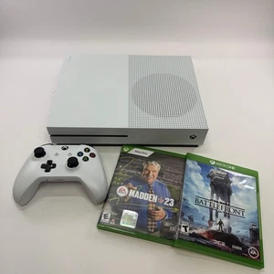 Microsoft Xbox One S 500 GB console sistema di gioco bianco pacchetto 1681 - Foto 1 di 15