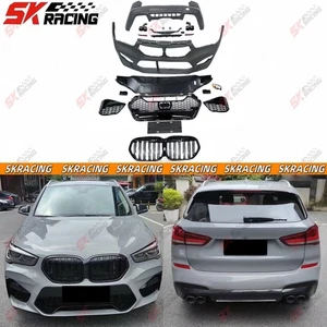 Fits BMW X1 F48 2016-22 Upgrades to X3M Front Rear Bumper Assembly Body Kits PP  - Bild 1 von 35