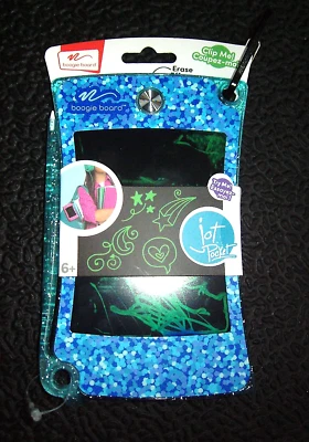 Jot Pocket Blue or Pink aqua design Boogie Board eWriter 4.5” LCD Screen w/pen - Image 1 of 2