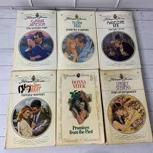 Vintage 80's Harlequin Romance Novels Lot of 6 Paperback Books Mixed Lot 1 - Picture 1 of 11