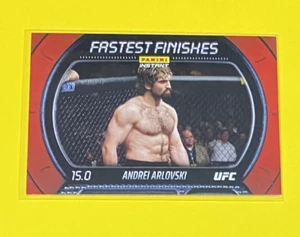 2022 Panini Instant UFC Andrei Arlovski FASTEST FINISHES 1/162 SP #FF9 - Picture 1 of 2