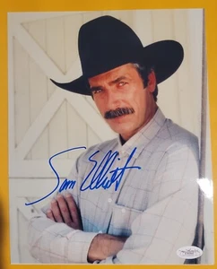 FOTO AUTOGRAFIADA SAM ELLIOTT 8X10 (BRH.NN) - Imagen 1 de 2