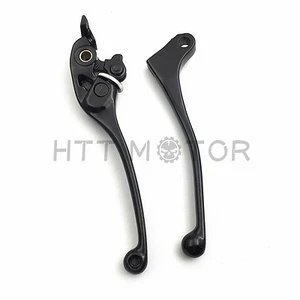 For 1987-1990 Honda CBR 600 Hurricane Brake + Clutch Hand Lever Black Replace Se - Picture 1 of 5