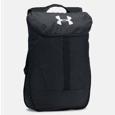 Under Armour Expandable Sackpack Backpack Sports Bag Black