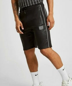 Supply & Demand MENS Squared Shorts - BLACK (SIZE - Small UK - 30 inches) **NEW - Picture 1 of 4