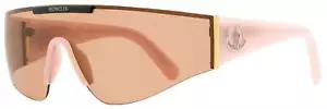 Moncler Ombrate Sunglasses ML0247 72E Pink/Gold 0mm - Picture 1 of 2