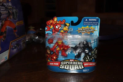 SUPER HERO SQUAD 2009 漫威铁人与战争机器套装 — 第 1/2 张图片