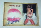 2022 Collectors Expo Model Christina Savoy Autographed Kiss Card