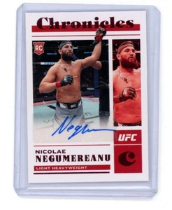 2023 Chronicles UFC Rookie NICOLAE NEGUMEREANU Auto No. CS-NNG! - Picture 1 of 2