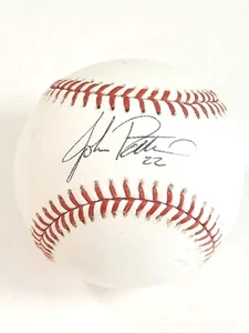 John Patterson Nationals signed/signiert Rawlings MLB Official Baseball - Bild 1 von 10