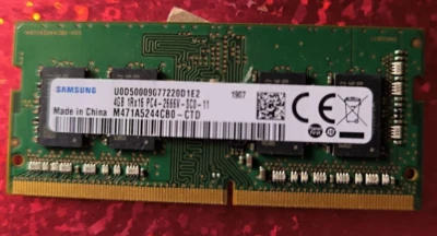 RAM DDR4 SAMSUNG 4GB 2666 MHZ M471A5244CB0-CTD - Immagine 1 di 2